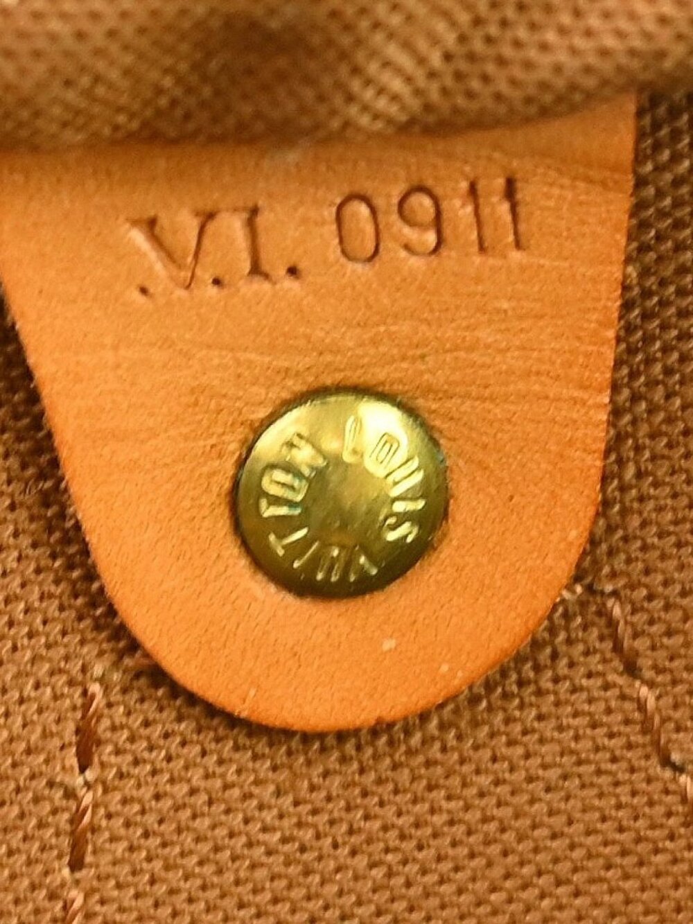 BUYIT03 LOUIS VUITTON SPEEDY 30 HANDBAG MONOGRAM CANVAS M41526 VI0911 YQ07882 - Picture 15 of 15